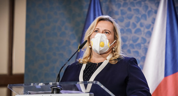 Minister Dostalova in quarantine after family member tests positive for COVID-19 - Czech Points